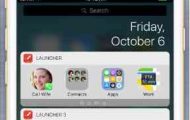 Launcher with Multiple Widgets
