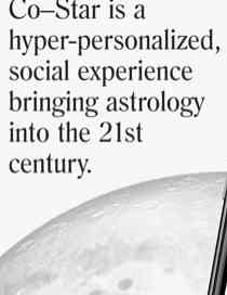 Co–Star Personalized Astrology