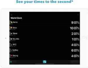 World Clock Time Widget