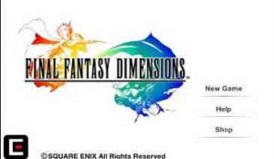 Final Fantasy Dimensions