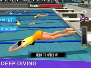 Pool Swimming Race 3D